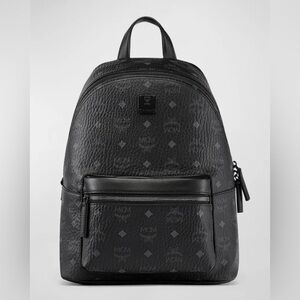 MCM | Stark Small Logo Zip Backpack NWT